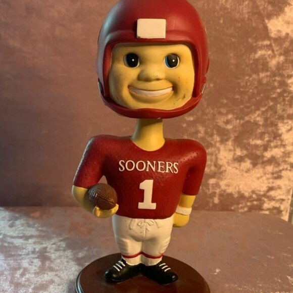 University of Oklahoma Sooner Football Bobble Head, 2001 - Picture 2 of 9